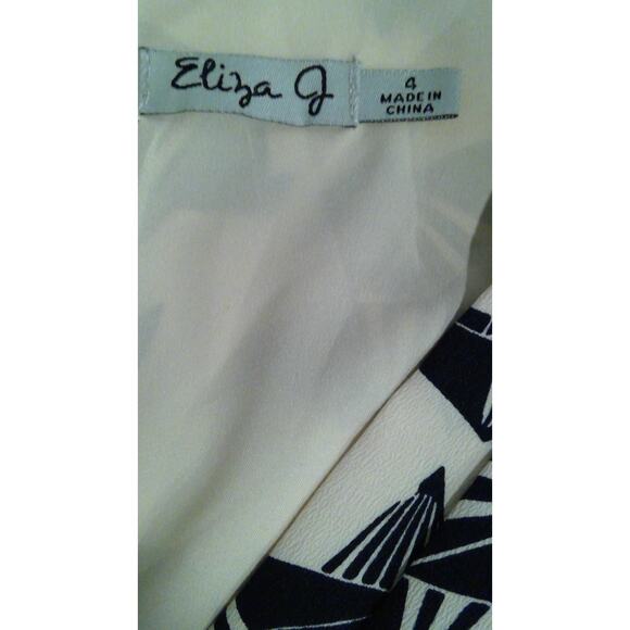 Eliza J Size 4 Origami Paper Crane Dress - Picture 4 of 5